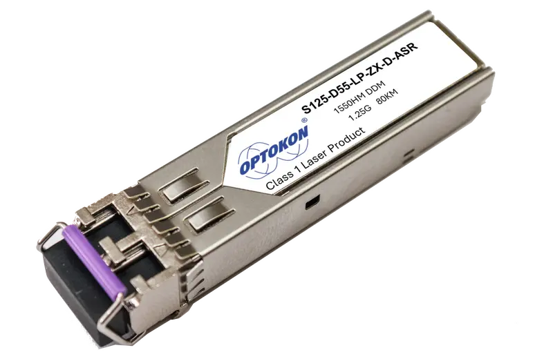 SFP модуль одномод, 80км, 1.25Гб/с